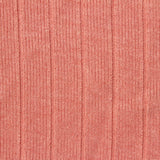 Polyester Viscose Stretch Rib Knit Fabric, 215 gsm, 145 cm — Pink