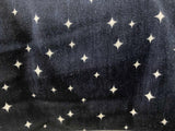 White Stars Jersey Knit, Viscose