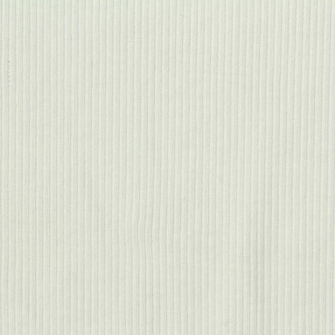 Cotton Polyester Stretch Rib Knit Fabric, 230 gsm, 150 cm — Beige