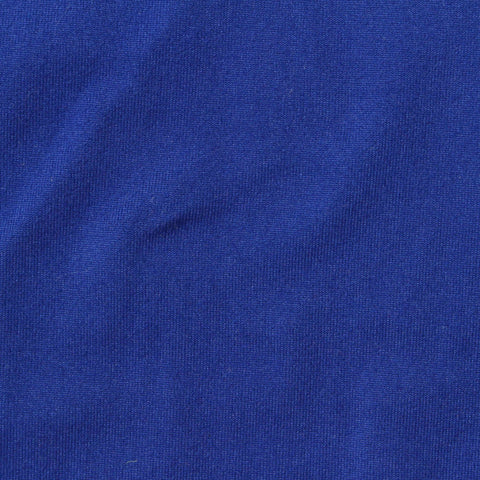 Polyester Stretch Milk Silk Knit Fabric, 230 gsm, 180 cm — Blue