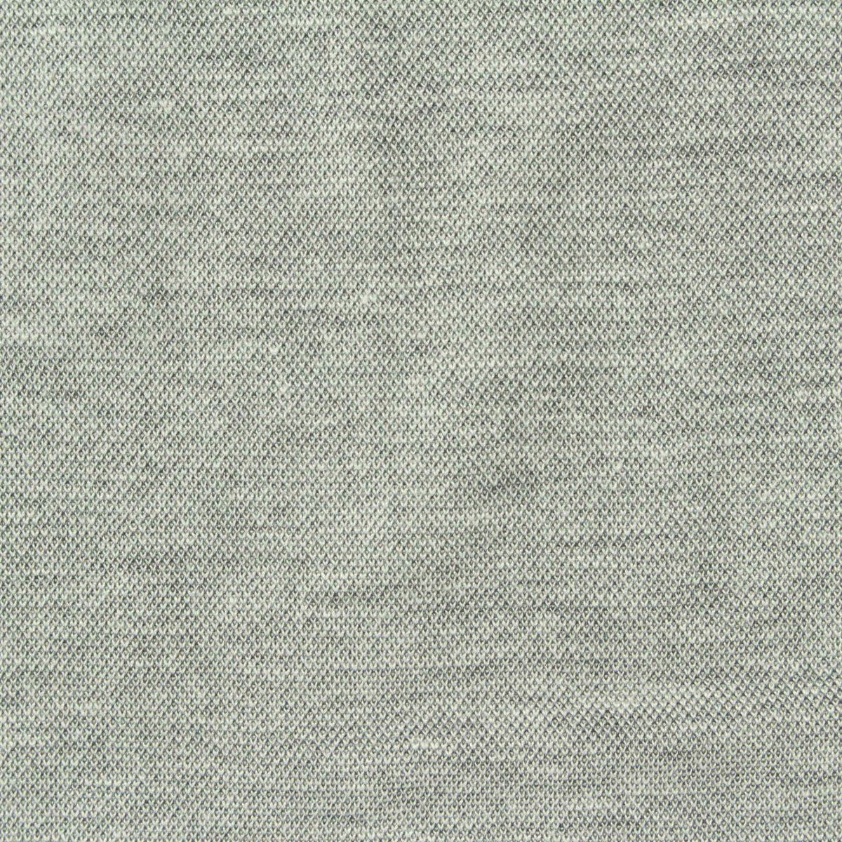Light Grey-Green Heathered-Marl Piqué Knit, Viscose-Nylon