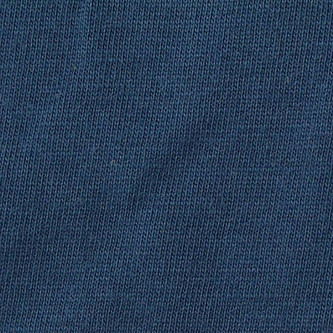 100% Cotton Jersey Knit Fabric, 145 gsm, 175 cm — Navy