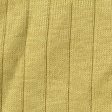 100% Cotton Rib Knit Fabric, 200 gsm, 175 cm — Yellow — texture