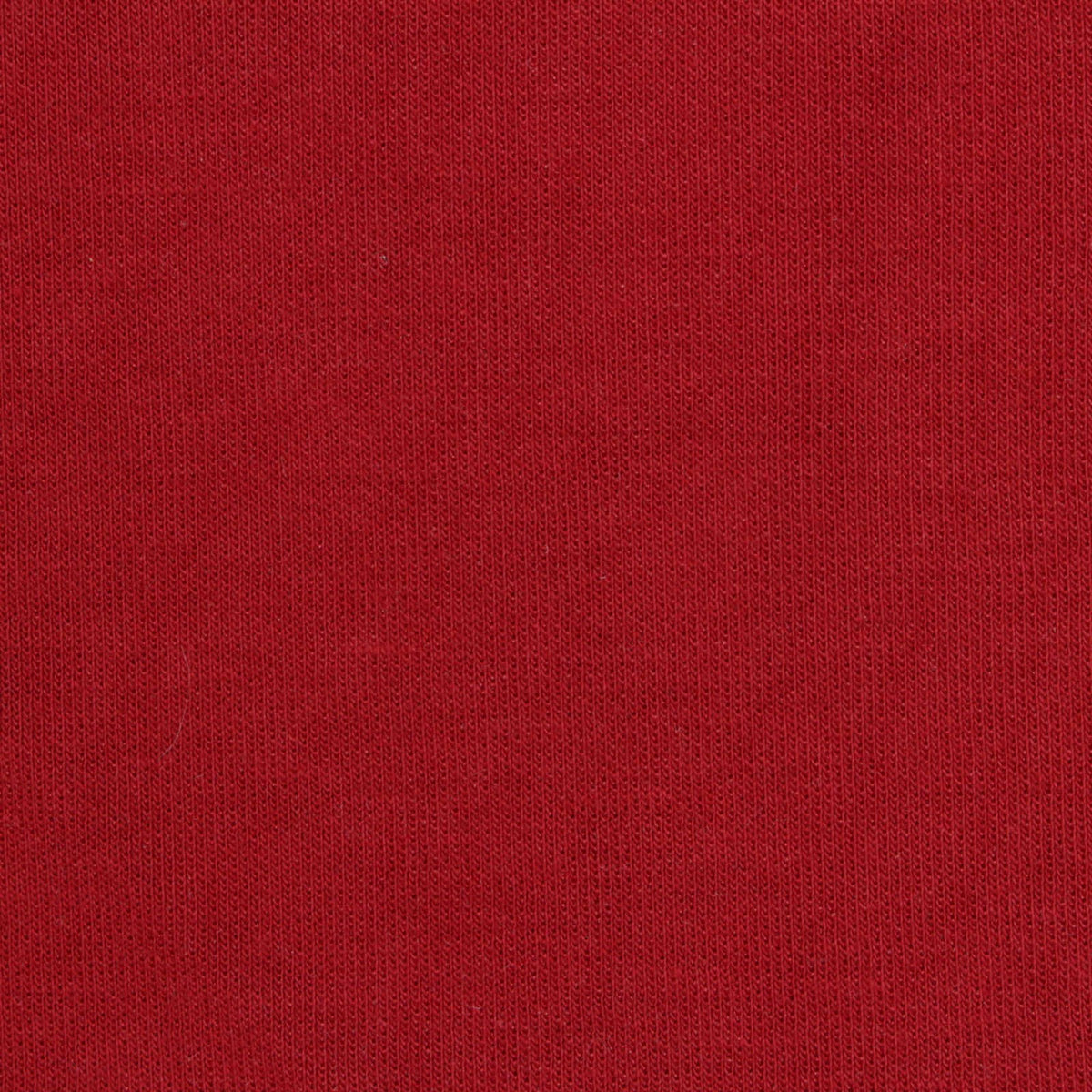 Cotton Polyester Scuba Knit Fabric, 320 gsm, 195 cm — Red