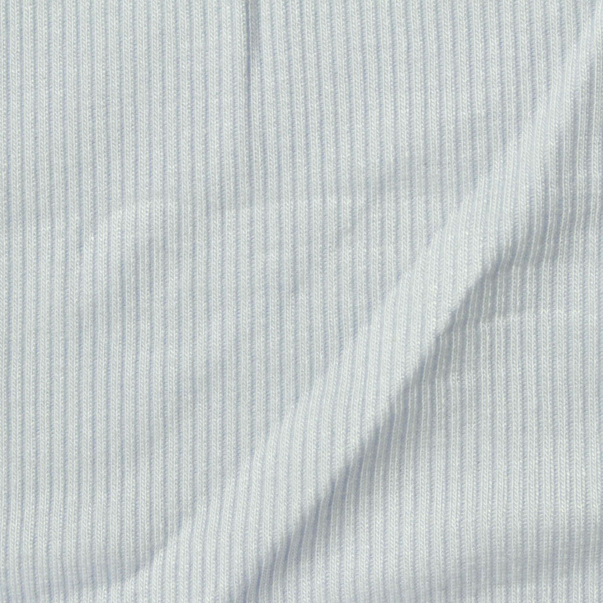 Viscose Stretch Rib Knit Fabric, 290 gsm, 135 cm — Blue