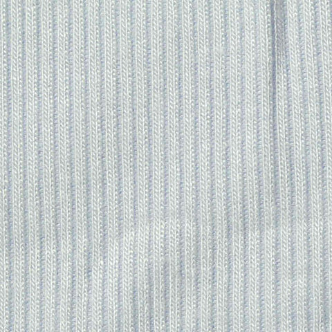 Viscose Stretch Rib Knit Fabric, 290 gsm, 135 cm — Blue