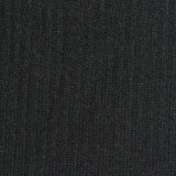 Polyester Stretch Rib Knit Fabric, 240 gsm, 160 cm — Black