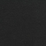 Polyester Viscose Stretch French Terry Fabric, 210 gsm, 160 cm — Black