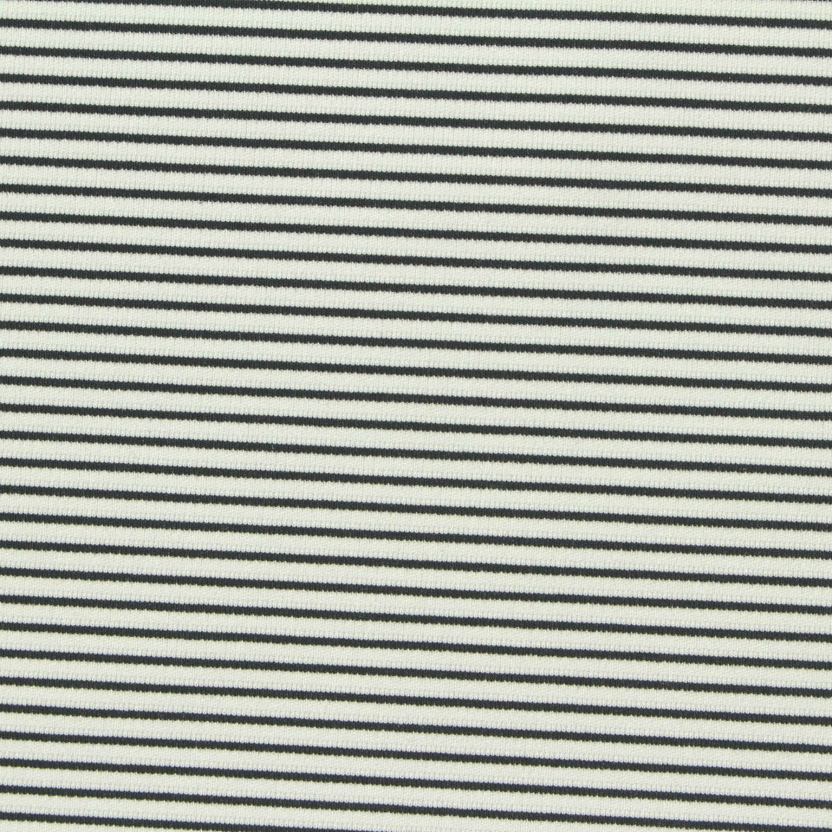 Black Horizontal-Stripe Warp Knit, Poly-Spandex