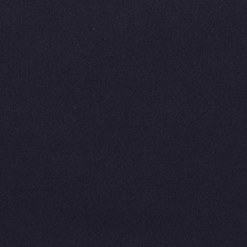 Brushed Nylon Stretch Interlock Knit Fabric, 210 gsm, 160 cm — Navy, ref EF-253245