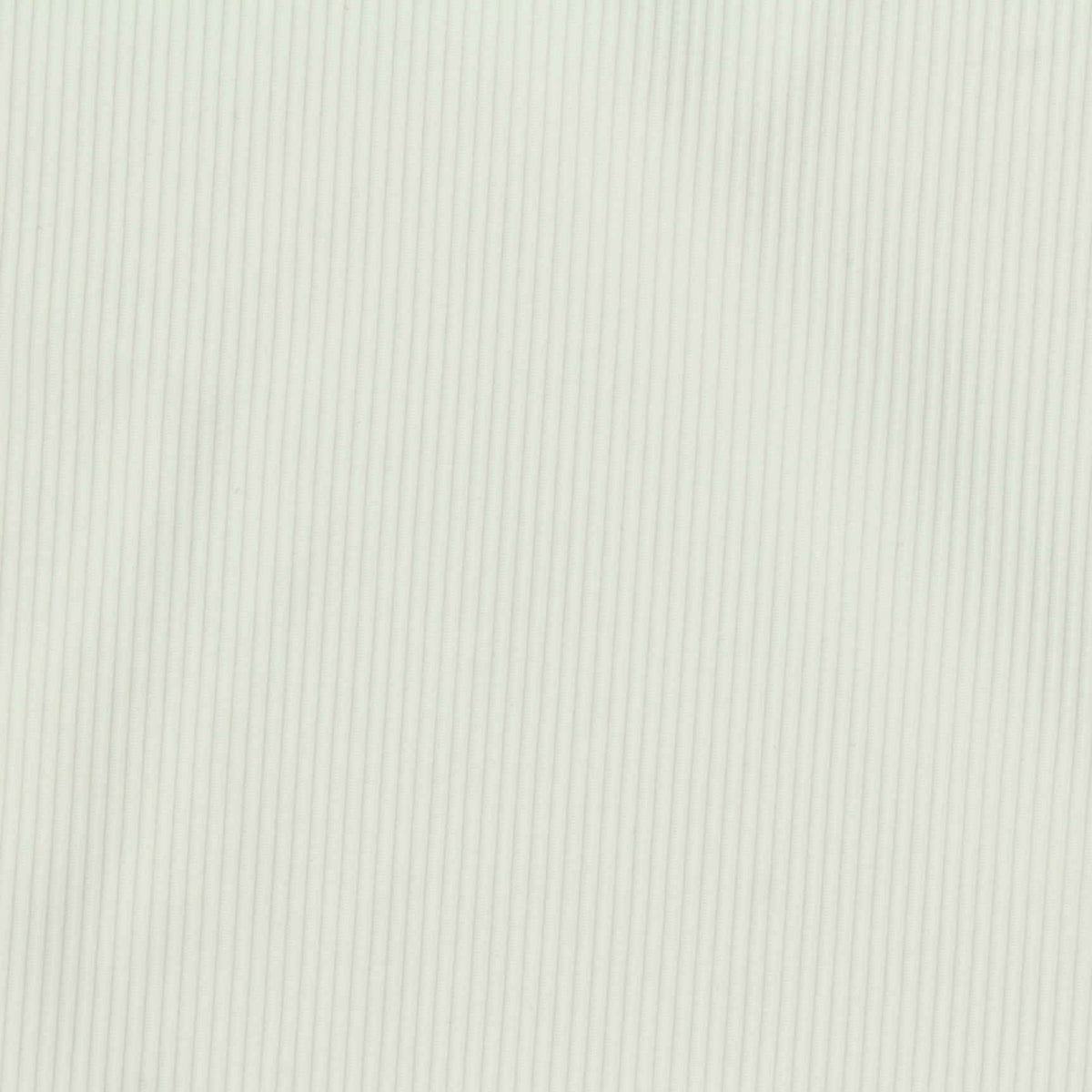 Nylon Stretch Rib Knit Fabric, 190 gsm, 135 cm — White