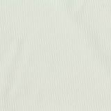 Nylon Stretch Rib Knit Fabric, 190 gsm, 135 cm — White