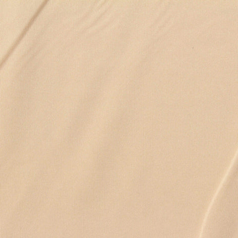 Nylon Stretch Interlock Knit Fabric, 100 gsm, 152 cm — Beige