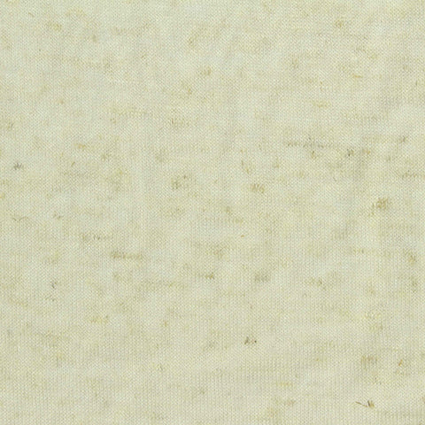Pale Yellow Marl Jersey Knit, Viscose-Linen