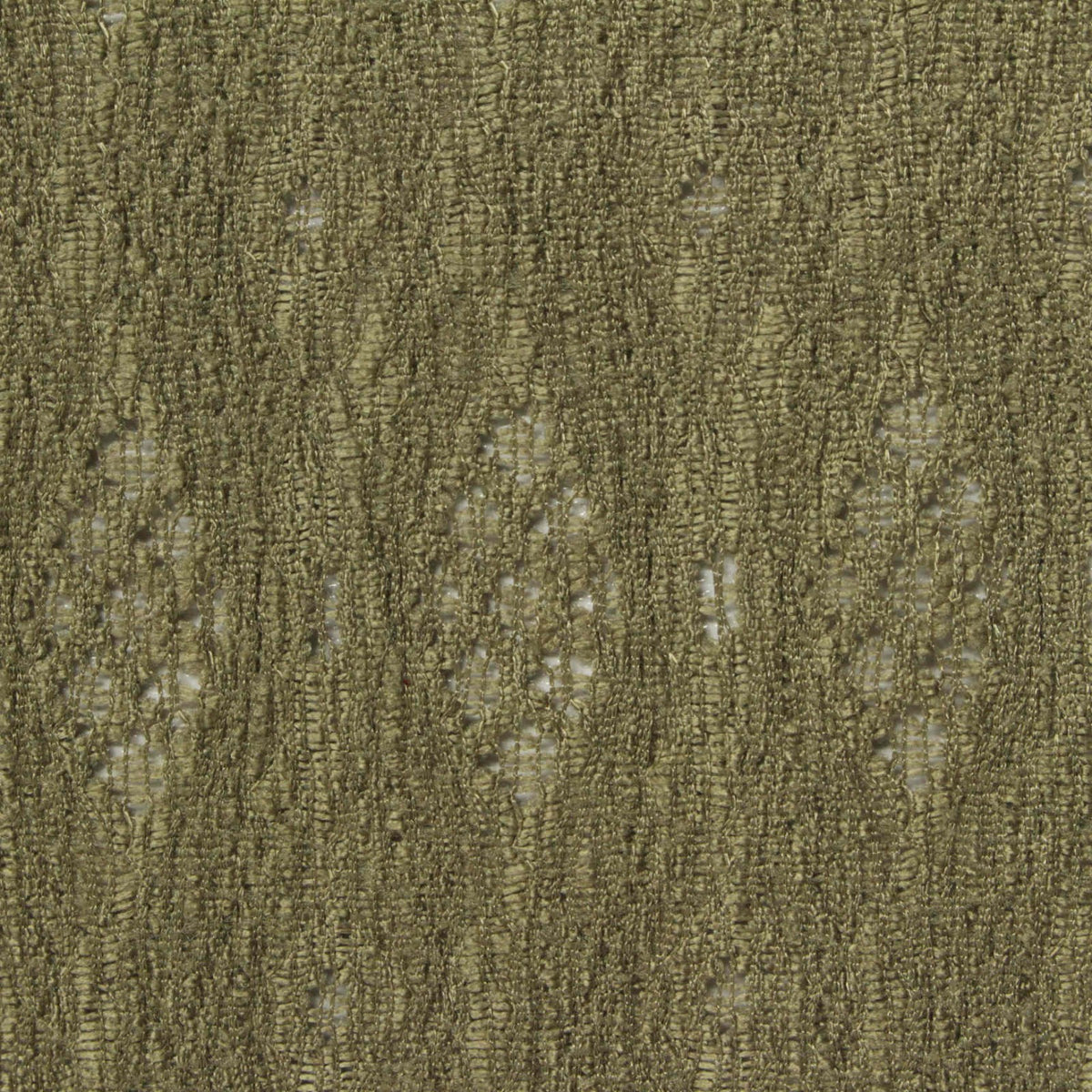 Olive Openwork Warp Knit, Polyester