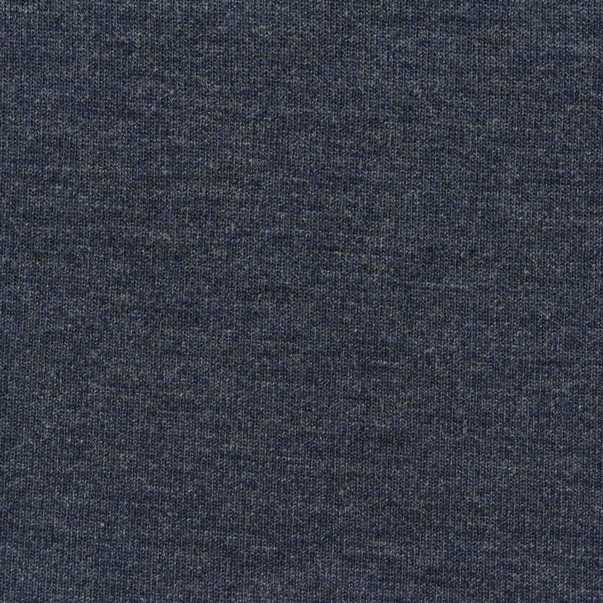 Dark Blue Marl Scuba Knit, Viscose-Poly