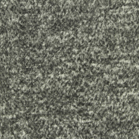 Light Grey Marl Scuba Knit, Poly-Viscose, 305 gsm