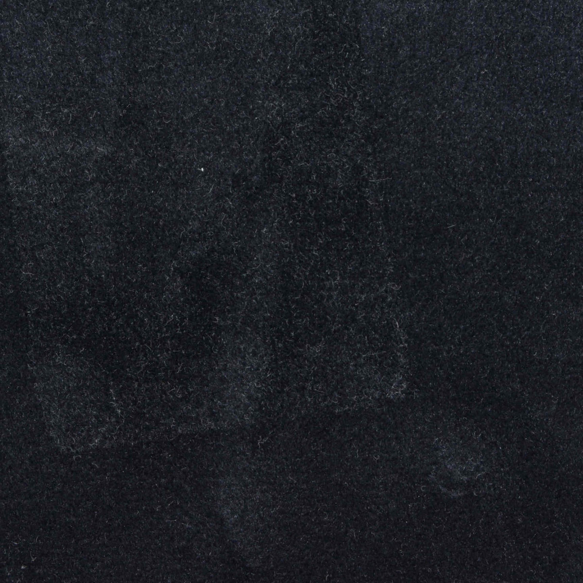 Polyester Cotton Rib Knit Fabric, 620 gsm, 150 cm — Black