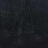 Polyester Cotton Rib Knit Fabric, 620 gsm, 150 cm — Black