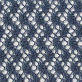 Blue-Grey Openwork Lace, Polyester
