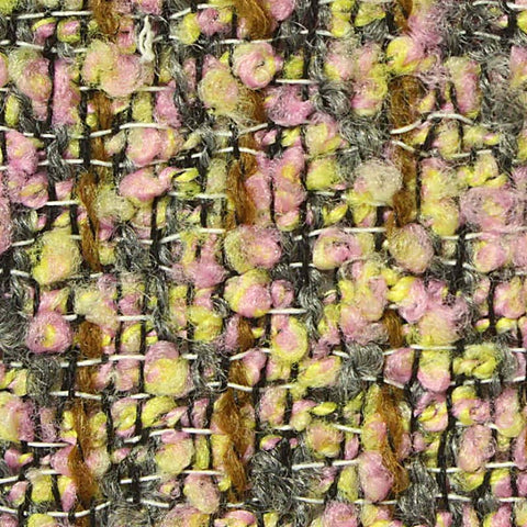 Pink Marl Bouclé, Polyester