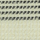 Dark Grey Stripes Bouclé — texture