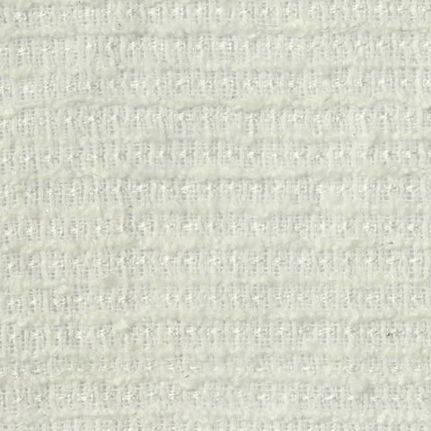 100% Polyester Bouclé Fabric, 286 gsm, 150 cm — White