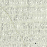 100% Polyester Bouclé Fabric, 286 gsm, 150 cm — White — texture