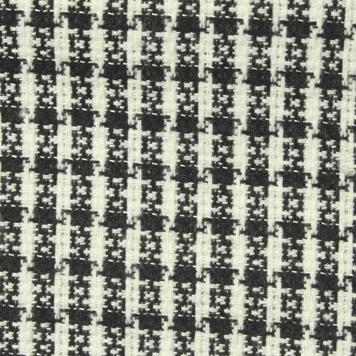 Black Houndstooth Bouclé, Polyester, 260 gsm