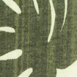 Green Tropical-Leaf Jersey Knit, Poly-Tencel Lyocell — texture