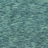 Teal Marl Jersey Knit, Polyester
