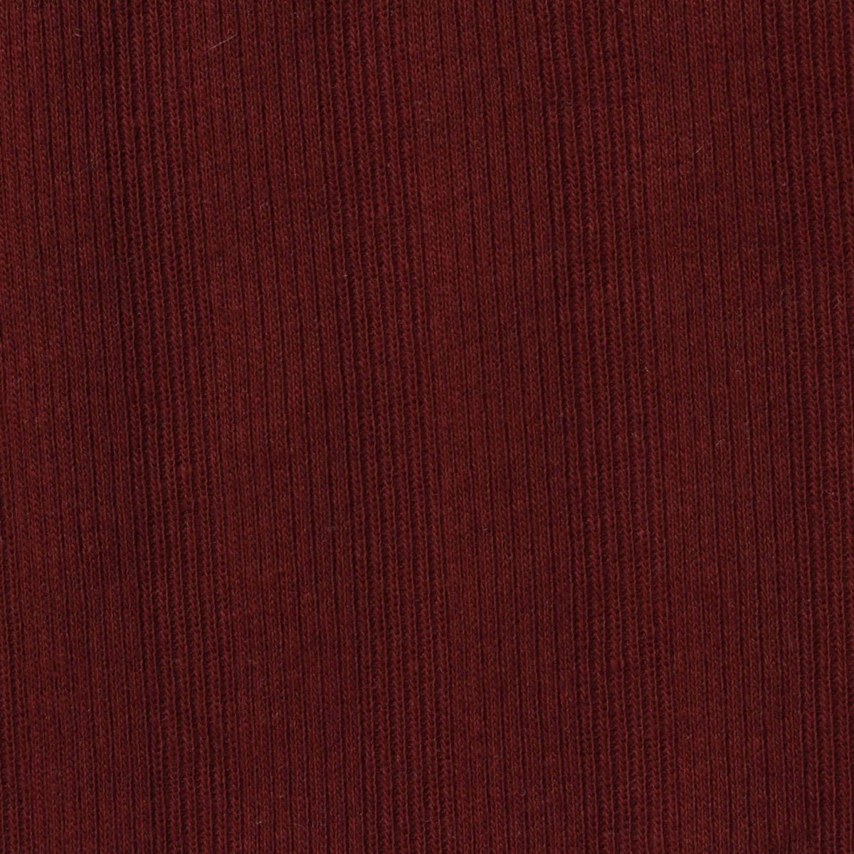 Cotton Stretch Rib Knit Fabric, 180 gsm, 175 cm — Red