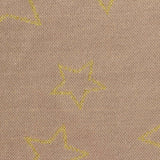 Gold Glitter-Star Jacquard, Poly-Metallic