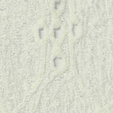 Cream Tone-on-Tone Warp Knit, Polyester — texture