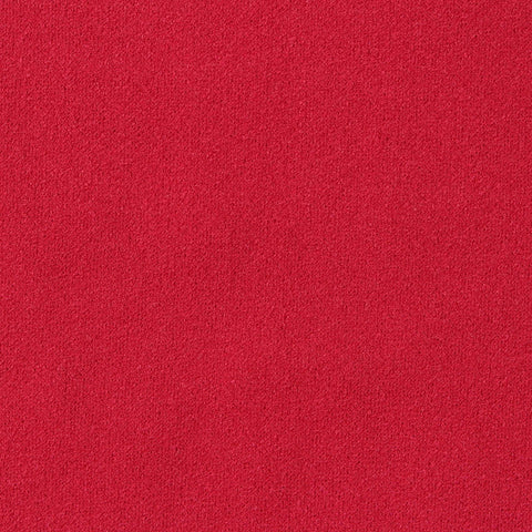 Polyester Stretch Linen-Look Fabric, 220 gsm, 165 cm — Red