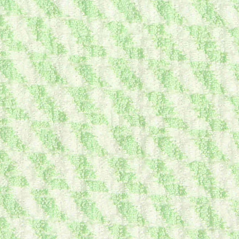Light Green Houndstooth Crepe