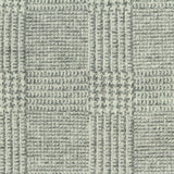 Grey Plaid Jacquard, Cotton-Poly