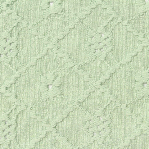 Light Green Diamond Warp Knit, Polyester