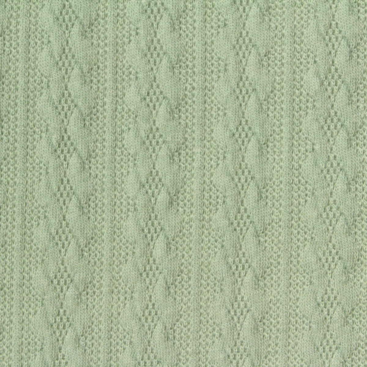 Light Green Diamond Jersey Knit, Polyester