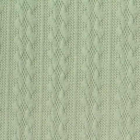 Light Green Diamond Jersey Knit, Polyester