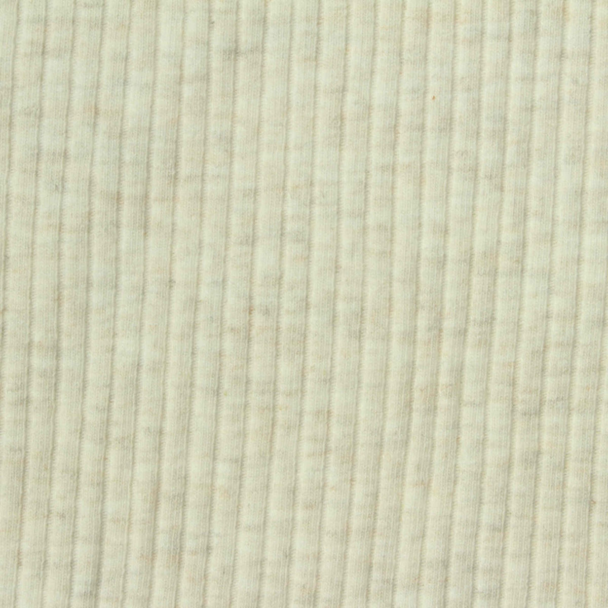 Light Beige Marl Rib Knit, Cotton