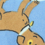 Brown Dog Milk Silk Knit, Polyester — texture