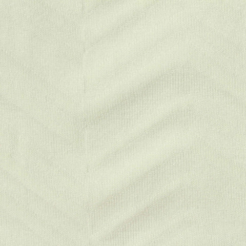 Cream Chevron Pointelle Knit, Viscose-Poly