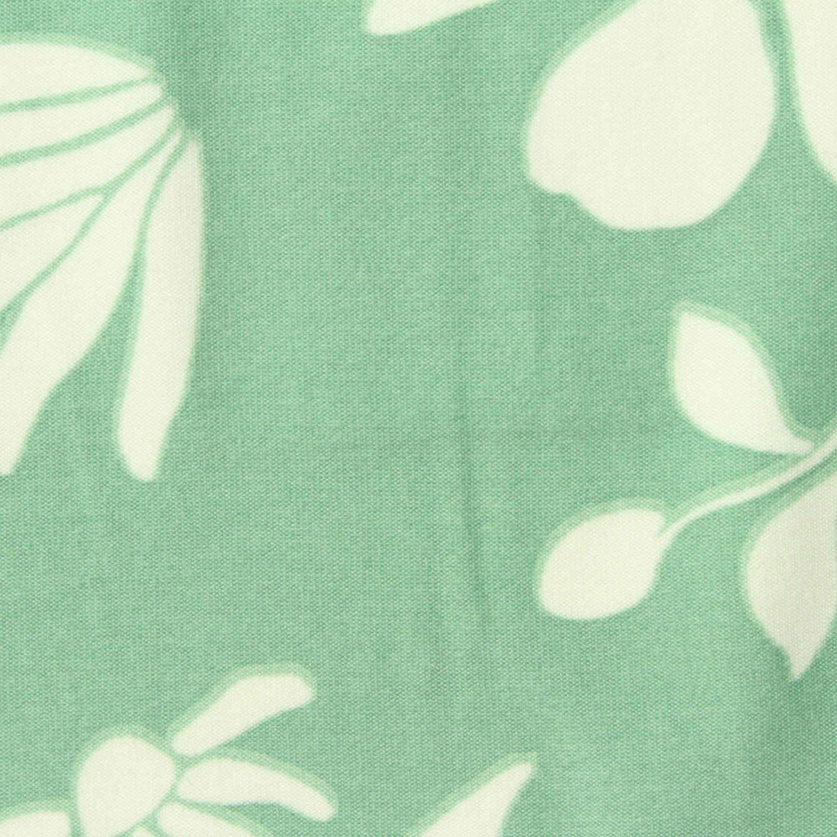 Printed Brushed Polyester Stretch Milk Silk Knit Fabric, 170 gsm, 170 cm — Green