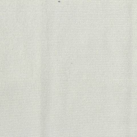 100% Polyester French Terry Fabric, 180 gsm, 150 cm — White