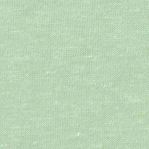 Light Green Marl Jersey Knit, Poly-Linen