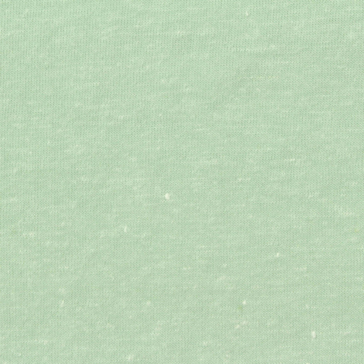 Light Green Marl Jersey Knit, Poly-Linen