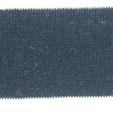 Navy Horizontal-Stripe French Terry, Cotton-Poly — texture