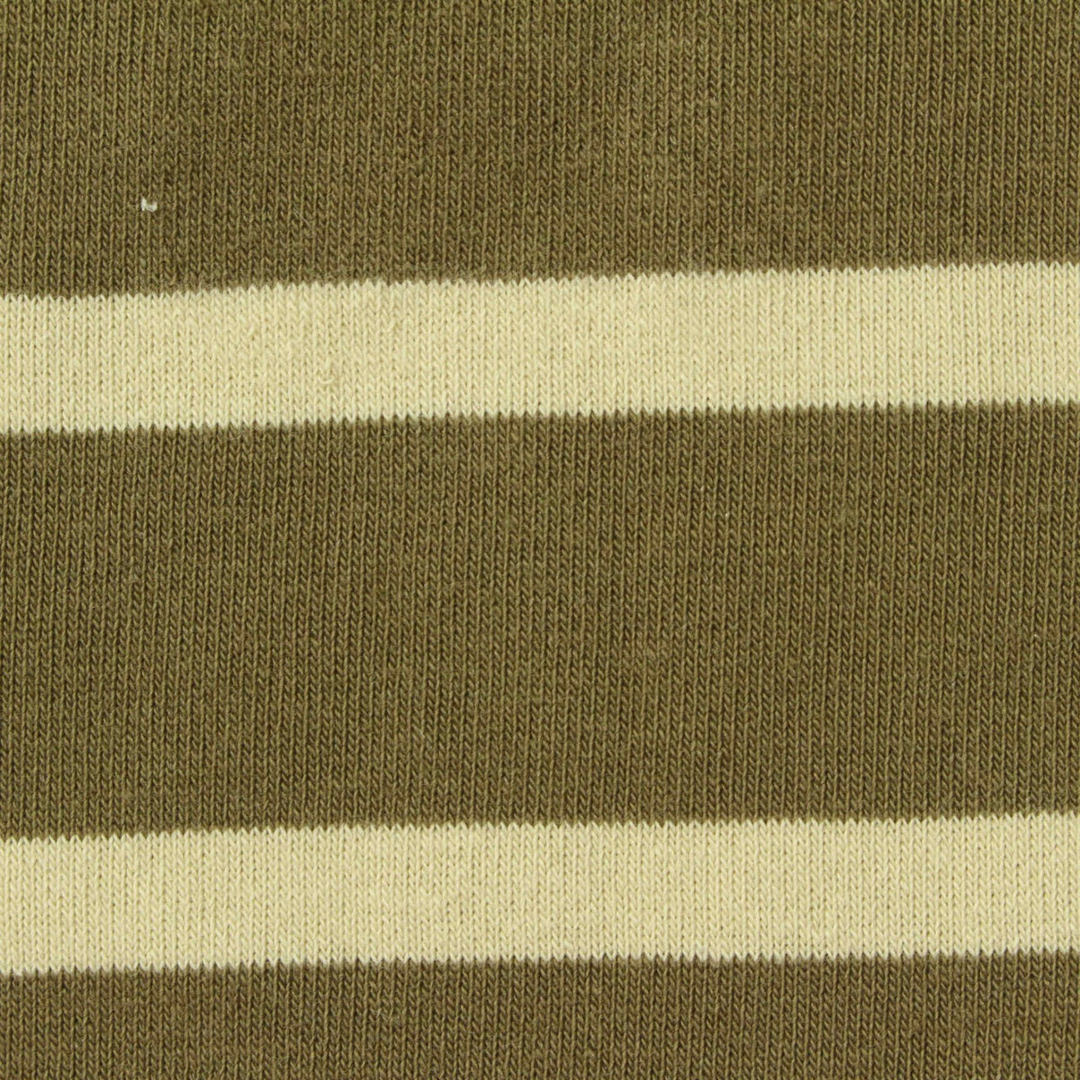 Yarn-Dyed Cotton Polyester French Terry Fabric, 250 gsm, 175 cm — Khaki