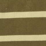 Yarn-Dyed Cotton Polyester French Terry Fabric, 250 gsm, 175 cm — Khaki